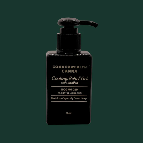 Commonwealth Canna CBD Cooling Relief Gel 1000mg