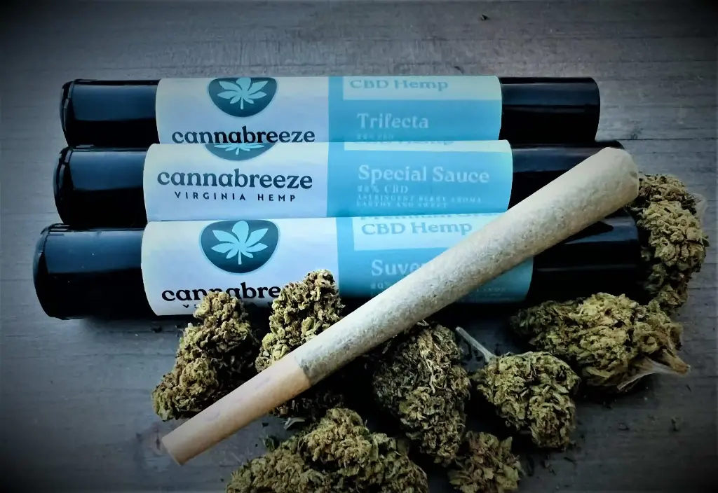 Cannabreeze Premium Hemp Flower Prerolls 1.25g - Suver Haze, Cakeberry Brulee, Sour Brulee, Cashmere Kitty