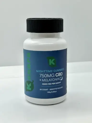 Kanapa 25mg CBD Nighttime Gummy (30ct) 